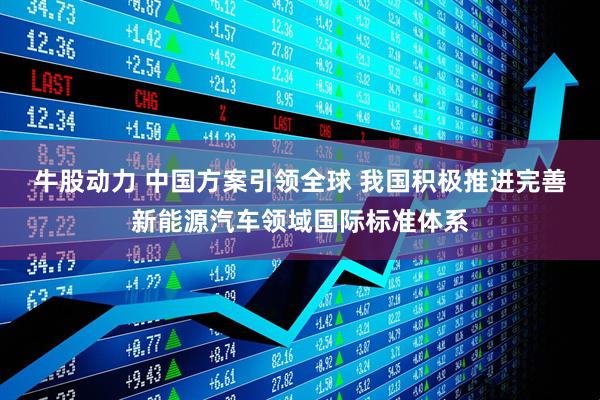 牛股动力 中国方案引领全球 我国积极推进完善新能源汽车领域国际标准体系