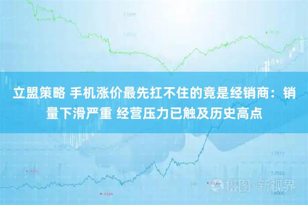 立盟策略 手机涨价最先扛不住的竟是经销商：销量下滑严重 经营压力已触及历史高点
